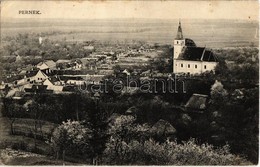 * T2/T3 Pernek, Bäreneck; Látkép és Templom / General View With Church  (EK) - Ohne Zuordnung