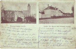 T2/T3 1915 Pozsonyivánka, Iványi, Ivanka Pri Dunaji; Hercegi Kastély, Szent Károly Háza (kisegítő Kórház). Angermayer Ká - Ohne Zuordnung