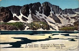 ** T1/T2 Tátra, Tatry; Hincói-tó, Koprova (Kapor) Csúcs / Hincovo Pleso, Koprovsky Stít / Lake, Mountain Peak - Zonder Classificatie