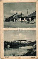 ** T3 Zselíz, Zeliezovce; Országzászló, Garam Híd / Hungarian Flag, Hron Bridge (fa) - Zonder Classificatie