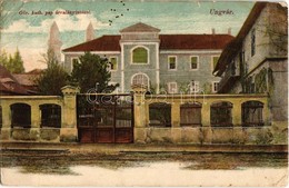 T3 1908 Ungvár, Uzshorod, Uzhorod; Görögkatolikus Árvaleány Intézet, árvaház. Kiadja Völgyi József / Greek Catholic Orph - Unclassified