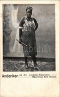 ** T2 Dahomey, Andenken An Die Dahomey-Karawane, Häuptling Tom Brown / Benin Folklore, Woman In Traditional Costume - Unclassified