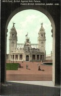 T2 1908 London, Franco-British Exhibition, British Applied Arts Palace North Front - Zonder Classificatie