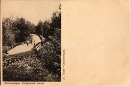 ** T2/T3 Oranienbaum, Petrovsky Bridge In Oranienbaum Park (EK) - Non Classés