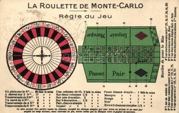 T2/T3 La Roulette De Monte Carlo So. Stpl (EK) - Non Classificati