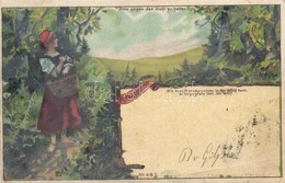T3 Little Red Riding Hood, Hold To Light Litho (fa) - Unclassified