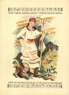 ** T2/T3 Slovaka Popolkanto / Slovakian Folklore, Esperanto Music Sheet S: Martin Benka  (fl) - Non Classés