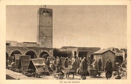 ** T2 Un Marche Tunisien / Tunisian Market Place, Folklore - Unclassified