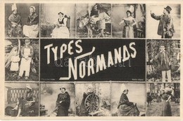 ** T2 Types Normands / Norman Types. French Folklore - Unclassified