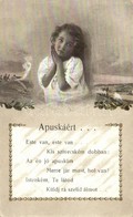 T2/T3 Apuskáért / Child Prayer For Father, WWI (EK) - Unclassified