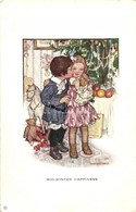 ** T2/T3 Mid-winter Happiness, 'Young America' Cute Children Series 950. Artist Signed - Zonder Classificatie