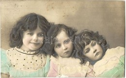 T2/T3 1906 Children. DRMA Geprägte Photographie 3956. Emb. (fl) - Non Classés