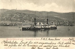 T2 1901 Trieste, SMS Mária Terézia Az Osztrák-Magyar Haditengerészet Páncélos Cirkálója / K.u.K. Kriegsmarine SMS Kaiser - Unclassified