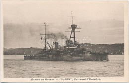 ** 10 Db RÉGI Használatlan Francia Haditengerészeti Képeslap; Csatahajók, Torpedóhajók és Tengeralattjárók / 10 Unused P - Unclassified