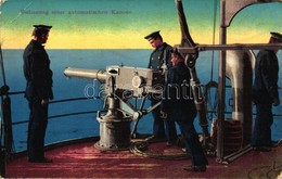 T3 1912 Bedienung Einer Automatischen Kanone; G. Costalunga, Pola / K.u.K. Navy, Automatic Cannon, Battleship (EB) - Ohne Zuordnung