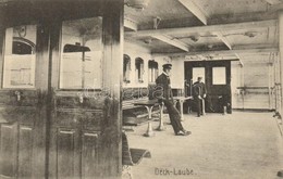 ** T1/T2 Deck-Laube; Verlag Gebr. Moehlke / Inside A German Ship - Ohne Zuordnung