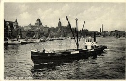 T2 Otto Ippen 22 Motorschiff In Stettin / Otto Ippen 22 Motor Boat In Szczecin - Unclassified