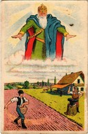 * T2/T3 Szent István Országa / Hungarian Irredenta Art Postcard, Stephen I Of Hungary(EK) - Ohne Zuordnung