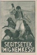 ** T1/T2 Segítsetek Míg Nem Késő! Kiadja Magyarország Területi Épségének Védelmi Ligája / Irredenta S: Krémer Amália - Non Classés