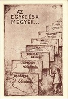 ** T1 Az Egyke és A Megyék... A Magyar Szülők Szövetsége Nemzetvédelmi Mozgalma Az Egyke Ellen / Hungarian Irredenta Pro - Non Classés