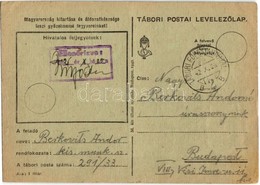 1943 2 Db Levél Berkovits Andor Zsidó Z. 804-es KMSZ-től (közérdekű Munkaszolgálatos) Feleségének. Egyiken Csakannyit Le - Non Classés