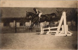 ** T2 Akadályugratás Az Esztergom-Kenyérmezői Kiképző Katonai Táborban / Obstacle Jumping At A K.u.K. Military Camp. Pho - Sin Clasificación