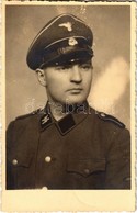* T1/T2 1943 Magyar Katona A Német SS-ben / WWII Hungarian Soldier In SS Uniform. Photo - Ohne Zuordnung
