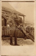 T2 1917 M. Kir. 307. Honvéd Gyalogezred IV. Zászlóalj Katonái / WWI K.u.K. Hungarian Soldiers + 'M. Kir. 307. Honvéd Gya - Zonder Classificatie