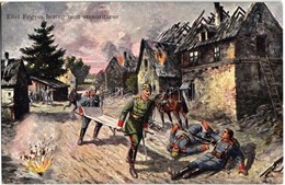 ** T1 Eitel Frigyes Herceg Mint Szamaritánus / WWI K.u.k. Military Art Postcard, Prince Eitel Friedrich Of Prussia - Unclassified