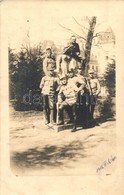 T2 1916 Osztrák-magyar Katonák Csoportképe / WWI Austro-Hungarian Soldiers, K. U. K. Military, Group Photo - Zonder Classificatie