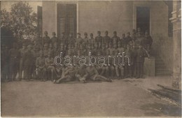 * T2 1918 Szikratávíró Osztrák-magyar Katonák Csoportképe / WWI Austro-Hungarian Telegraph Soldiers Group Photo - Zonder Classificatie