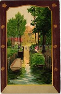 ** T2/T3 Landscape Art Postcard, Art Nouvea Litho (EK) - Zonder Classificatie