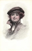 ** T2 Lady With Hat, NH 15642. Signed By Artist - Unclassified
