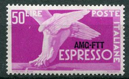 Trieste Zona A - 50 Lire Espresso ** - Express Mail