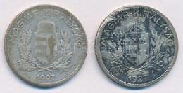 1927. 1P Ag (2x) T:3 Patina, Ph.
Adamo P6 - Zonder Classificatie