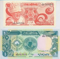 Szudán 1983. 25P + 1987-1990. 1Ł T:I
Sudan 1983. 25 Piastres + 1987-1990. 1 Pound C:UNC - Unclassified