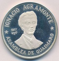 Kuba 1977. 20P Ag 'Ignacio Agramonte' T:PP
Cuba 1977. 20 Pesos Ag 'Ignacio Agramonte' C:PP
Krause KM#38 - Non Classés