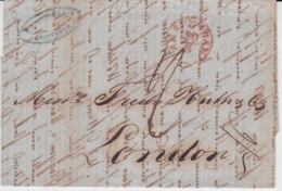 NEDERLAND USED COVER 30 MAY 1847 AMSTERDAM LONDON - ...-1852 Voorlopers