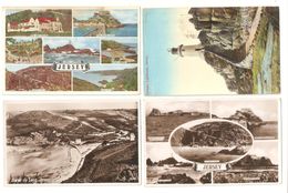 Four Jersey C.I. Channel Isles POSTCARDS - Other & Unclassified