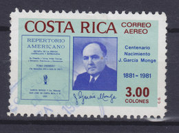 Costa Rica 1981 Mi. 1104    3.00 Col Joaquin Garcia Mong 'Repertorio Americano' Magazin - Costa Rica