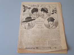 Revue Ancienne Broderie L'Almanache Du Foyer 1920  & - Magazines & Catalogues