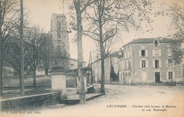 CPA - France - (32) Gers -  Lectoure - Clocher Coté Levant, Le Bastion Et Rue Nationale - Lectoure