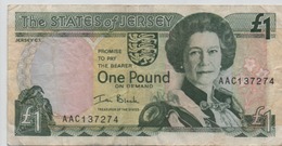 THE STATES OF JERSEY  ONE POUND - 1 Pound