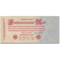 Billet, Allemagne, 500,000 Mark, 1923, KM:92, TTB+ - 500000 Mark