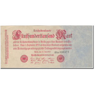 Billet, Allemagne, 500,000 Mark, 1923, KM:92, TTB+ - 500.000 Mark