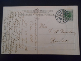 Danmark Carte De Vejen 1911 - Covers & Documents