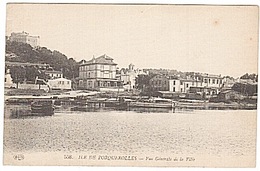 PORQUEROLLES - VUE GENERALE -  C.T. - Porquerolles