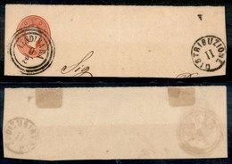 ANTICHI STATI - LOMBARDO VENETO - 1861 - Buste Postali - Distribuzione II (P.ti 4) Su Ritaglio Da Lendinara - 5 Soldi (1 - Other & Unclassified