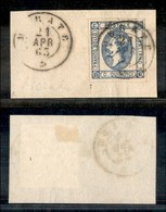 ANTICHI STATI - LOMBARDO VENETO - Merate (P.ti 5) - 15 Cent (12 - Regno) Su Frammento - Otros & Sin Clasificación