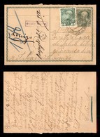 ANTICHI STATI - AUSTRIA TERRITORI ITALIANI - Faedo Tir. (P.ti 9) - Cartolina Postale Per Lonigo Del 25.8.12 - Other & Unclassified
